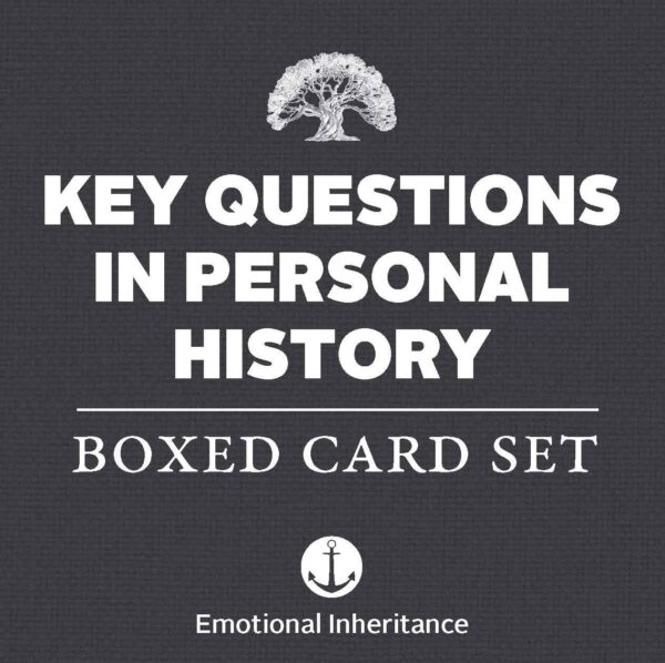 Key Questions in Personal History - Boxed Card Set